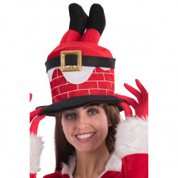 CHAPEAU VELOURS PERE-NOEL...