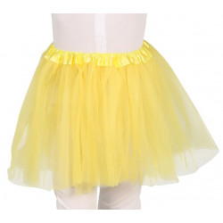 TUTU ENFANT 30cm JAUNE