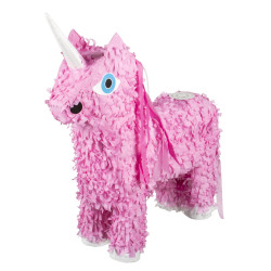 PINATA LICORNE ROSE CORNE...