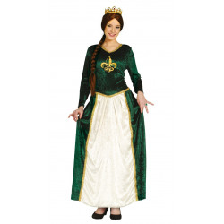 REINE MEDIEVALE VERTE FEM.M