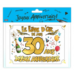 LIVRE D'OR FESTIF 30ANS