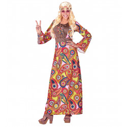 HIPPIE 70'S FEM.XXXL ROBE...