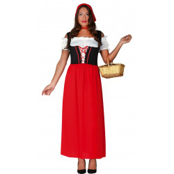 CHAPERON ROUGE ROBE LONGUE...