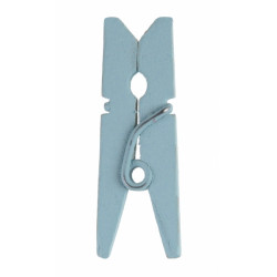 24 PINCES BOIS CIEL 2.5cm