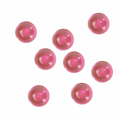 300 PERLES DE PLUIE FUCHSIA