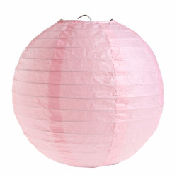 1 LAMPION D.50cm ROSE