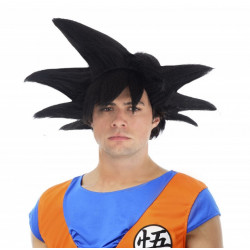 PERRUQUE GOKU SAIYAN NOIRE...