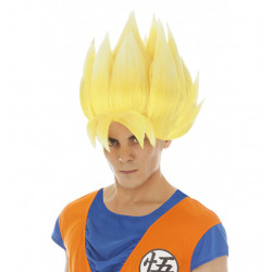 PERRUQUE GOKU SAIYAN JAUNE...