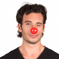 24 NEZ DE CLOWN AVEC ELASTIQUE