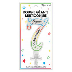 BOUGIE GEANTE 11cm SUR...