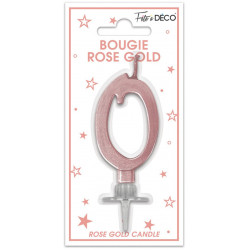BOUGIE H6cm METALLISE...