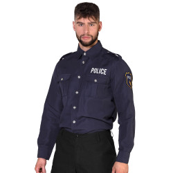 CHEMISE POLICE HOM.L (50/52)