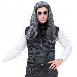 GILET GOTHIQUE NOIR HOM.L/XL