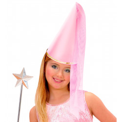 CHAPEAU DE FEE ENFANT ROSE