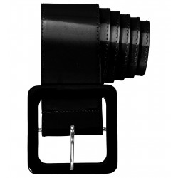 CEINTURE LARGE 120cm NOIRE