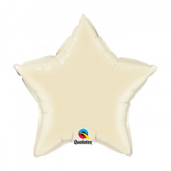 (A) BALL.MYLAR 20" ETOILE ECRU