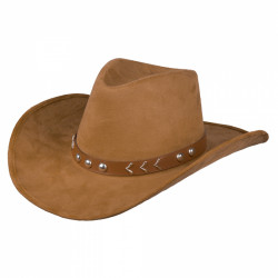 CHAPEAU COWBOY BRUN NEBRASKA