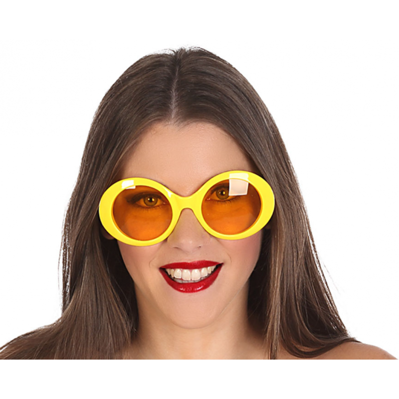 LUNETTES 70 S JAUNES