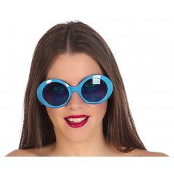 LUNETTES 70'S BLEUES