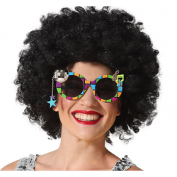 LUNETTES AN.80'S DISCO MUSIQUE