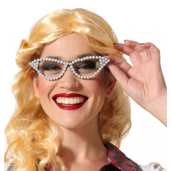 LUNETTES  AN.60'S A PERLES