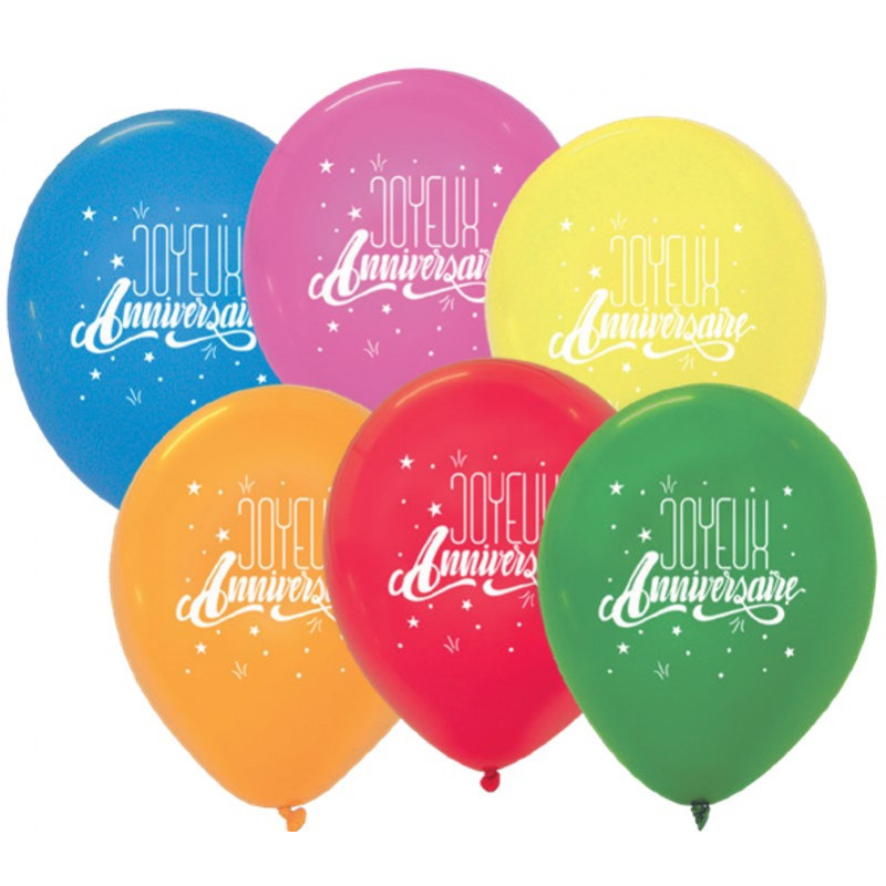 Ballons Joyeux Anniversaire