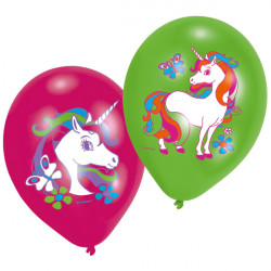 6 BALLONS LATEX IMP....