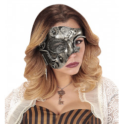 LOUP STEAMPUNK ARGENT LUXE...