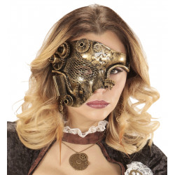 LOUP STEAMPUNK OR LUXE EN...