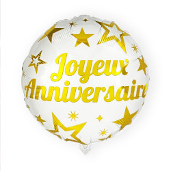 (A) BALLON ALU 35cm JOYEUX...