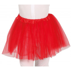 TUTU ENFANT 30cm ROUGE