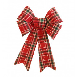 1 NŒUD TARTAN 22.9x38cm