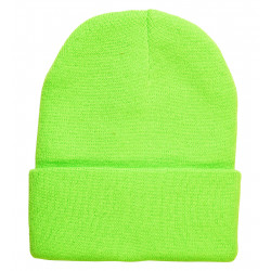 BONNET FLUO VERT