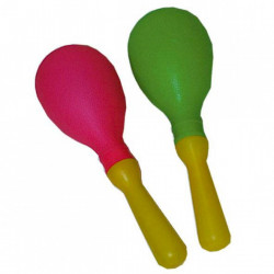 2 MARACAS COULEUR