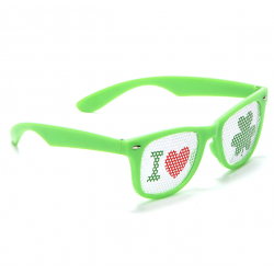 LUNETTES VERTES I LOVE...