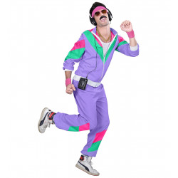 JOGGING 80'S VIOLET MIXTE.L