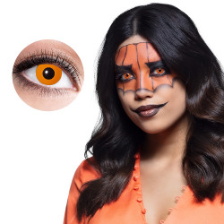 LT71-LENTILLES IRIS ORANGE...