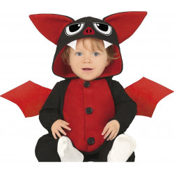 CHAUVE-SOURIS ROUGE/NOIR...