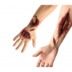 TATOUAGE BLESSURES OUVERTES...