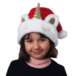 BONNET PERE-NOEL LICORNE...