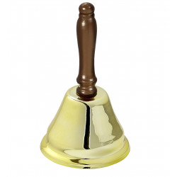 CLOCHE DE NOEL 15cm MANCHE...