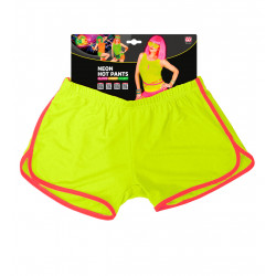 SHORT FLUO FEM.M/L JAUNE
