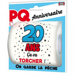 PAPIER WC 20ANS