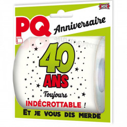 PAPIER WC 40ANS