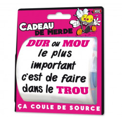 PAPIER WC CADEAU DE MERDE
