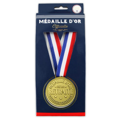 MEDAILLE OR RETRAITE