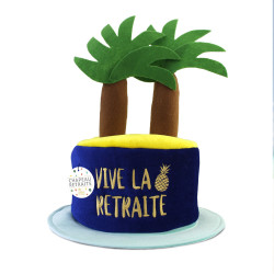 CHAPEAU AVEC PALMIERS RETRAITE