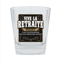 VERRE WHISKY RETRAITE