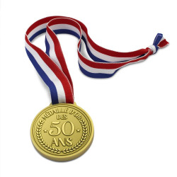 MEDAILLE OR 50 ANS