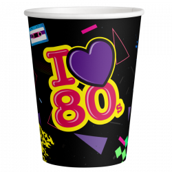 8 GOBELETS EN CARTON 25cl...